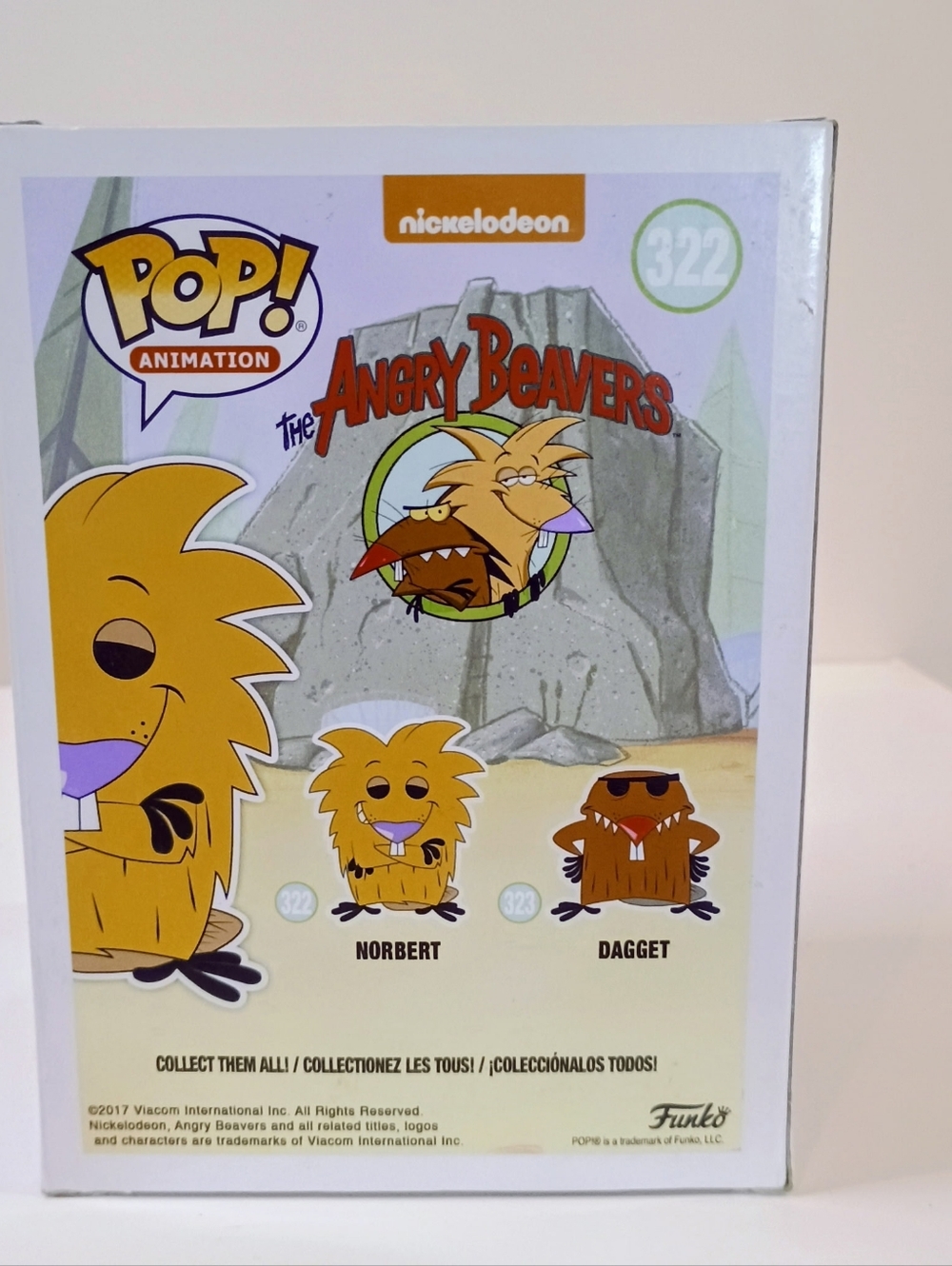 Funko Pop! Norbert Vinyl Figure - Yellow with Purple Nose - Picture 2 of 5
